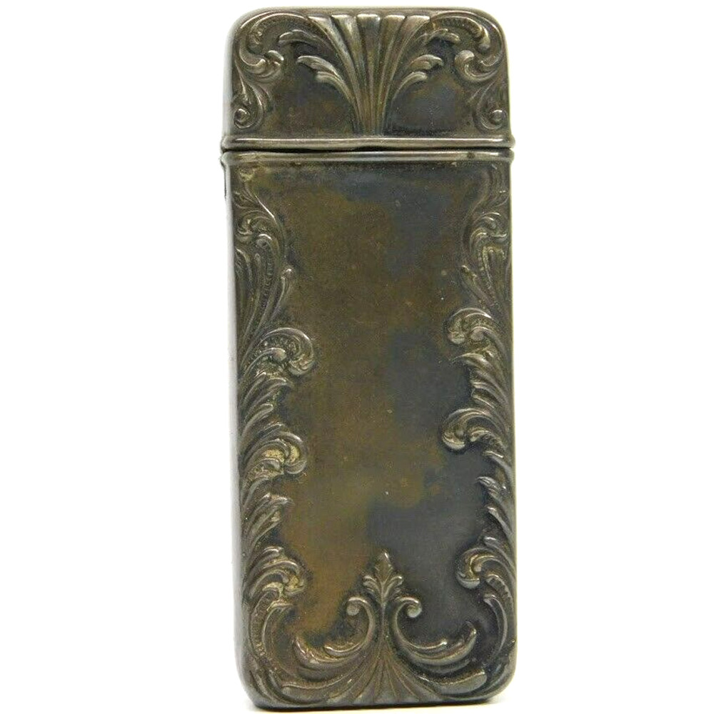 Sterling Silver Matchbox F&B Company 194 Victorian Foster and Bailey collectible